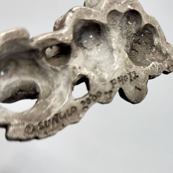 2000 Sunglo Signed Fairy Angel Figurine Butterfly Wings Crystal Ball Ladybugs - Picture 5 of 16